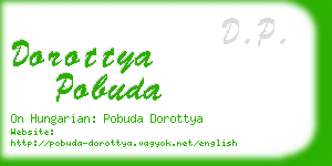 dorottya pobuda business card